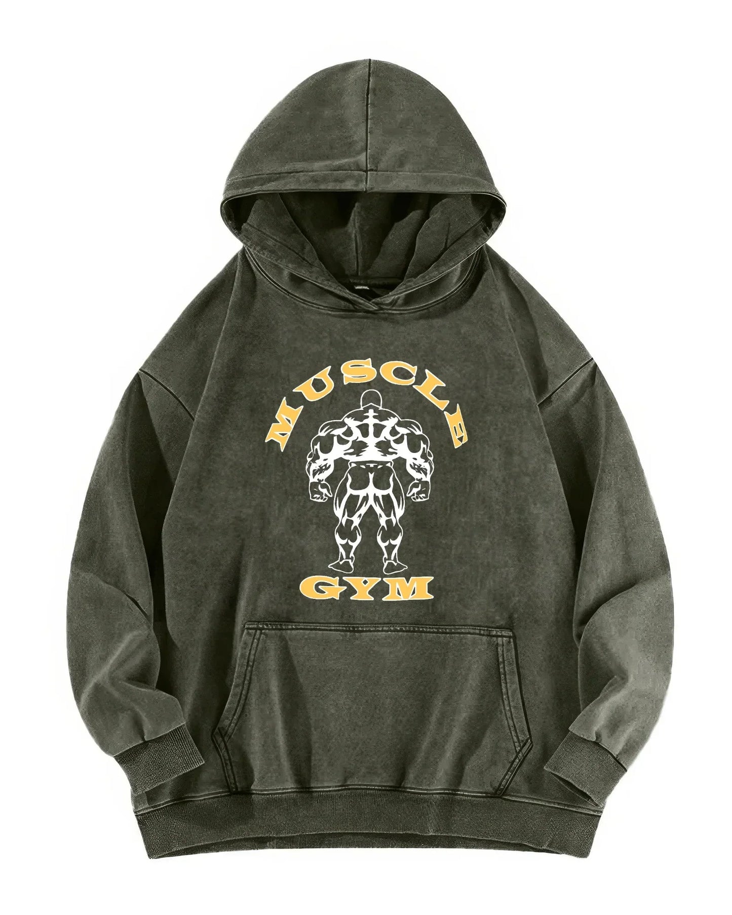 Muscle Gym Hoodie: Trendy & Bequem