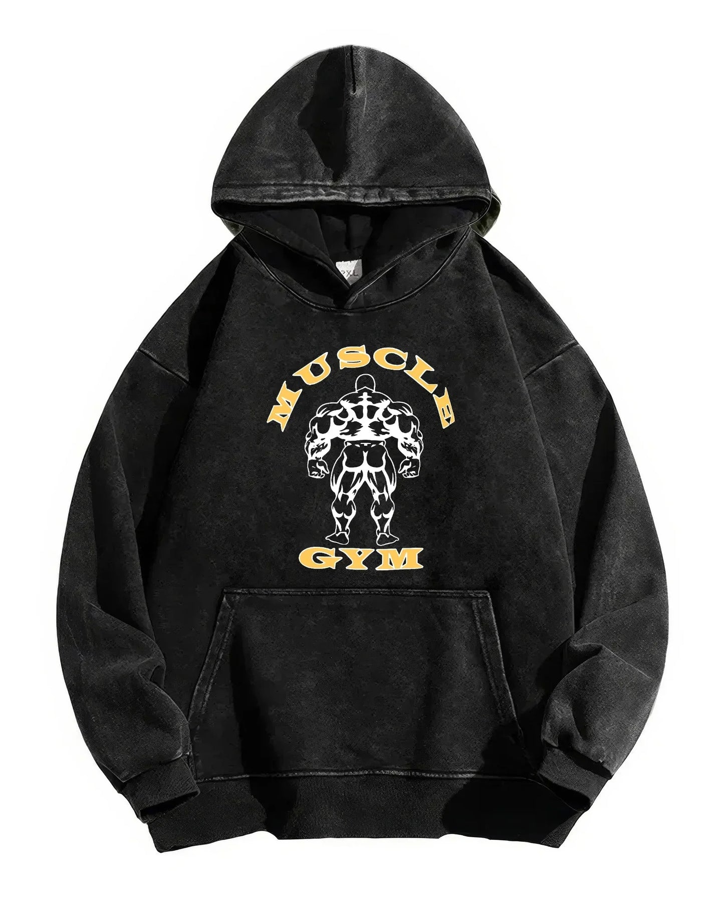 Muscle Gym Vintage Hoodie