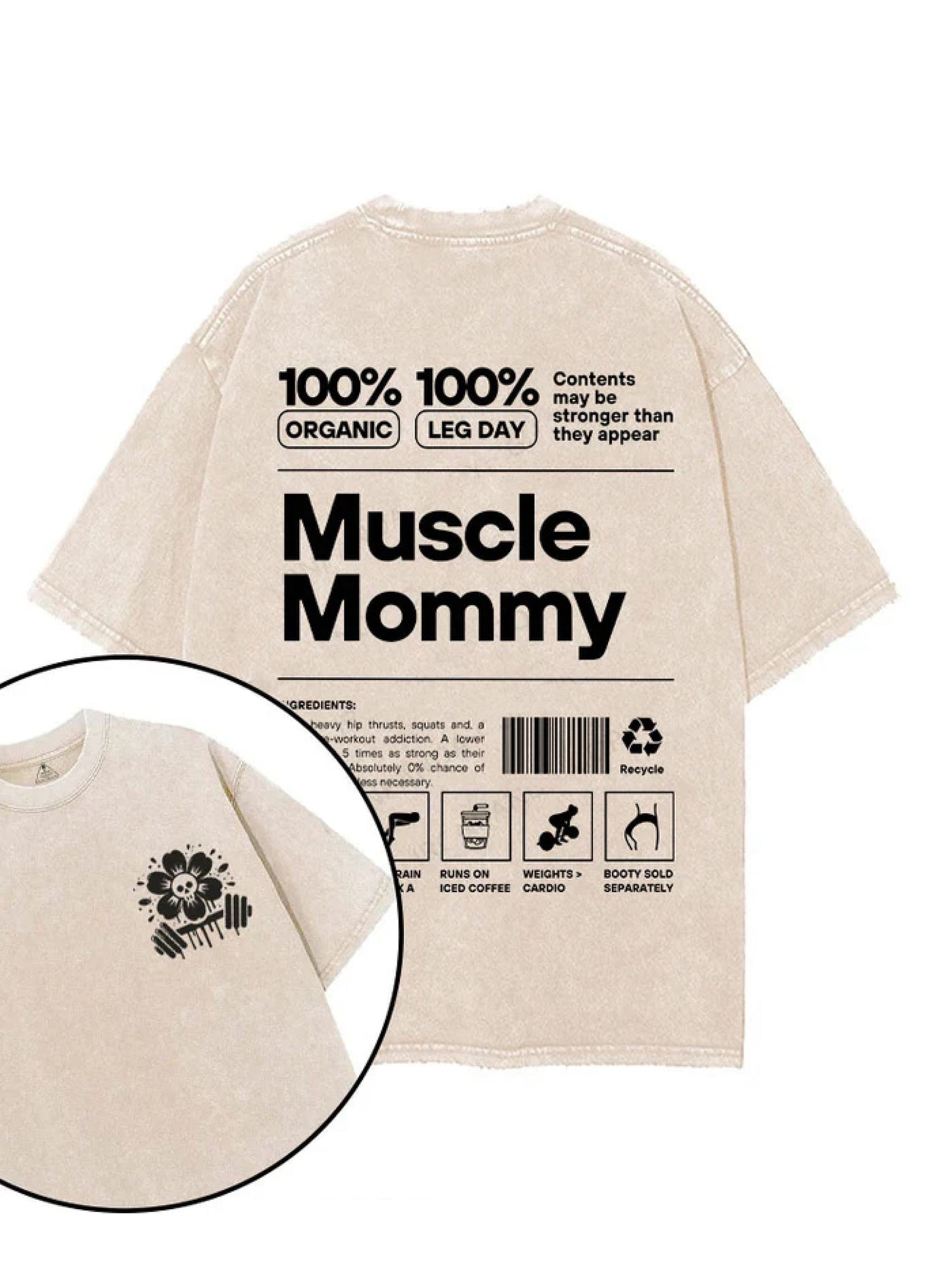 Muscle Mommy: Power T-Shirt für starke Mamas