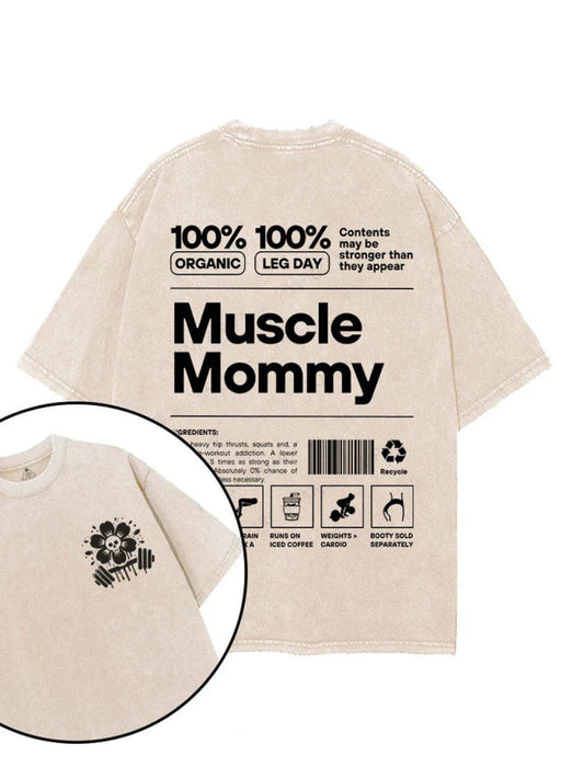 Muscle Mommy: Power T-Shirt für starke Mamas