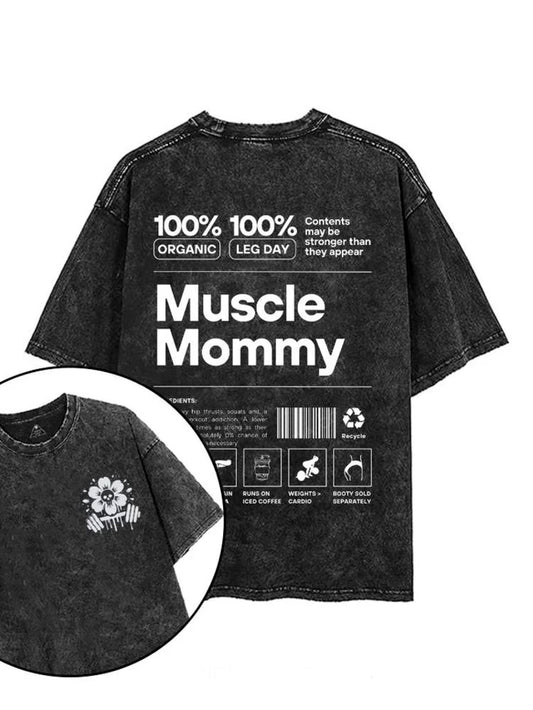 Muscle Mommy: Power T-Shirt für starke Mamas
