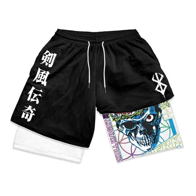 Atheltichub Anime Berserk Mesh Gym Shorts