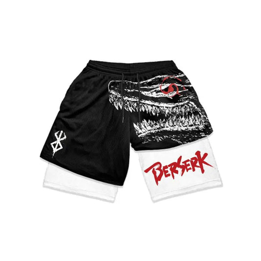 Atheltichub Anime Berserk Mesh Gym Shorts