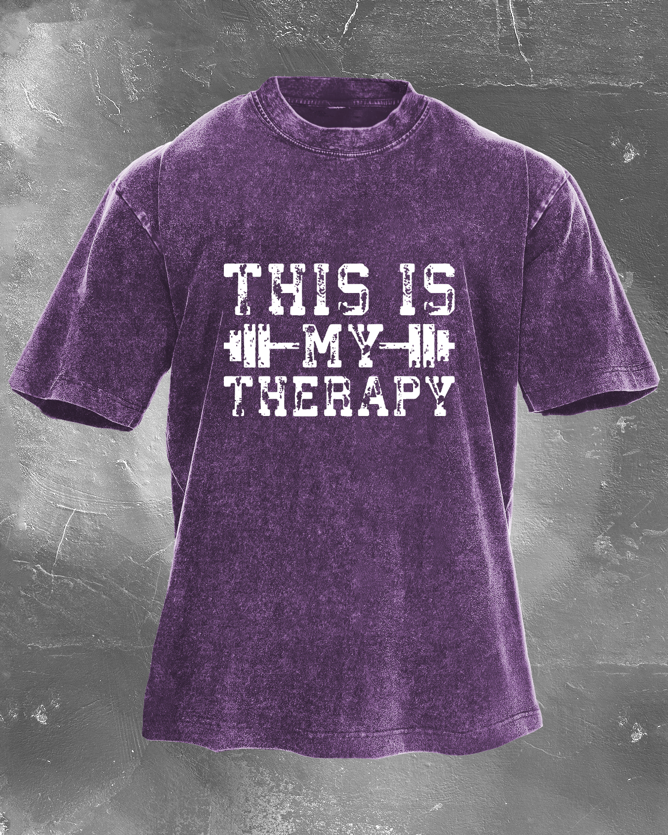 „Therapie für die Seele: Gewaschenes T-Shirt“