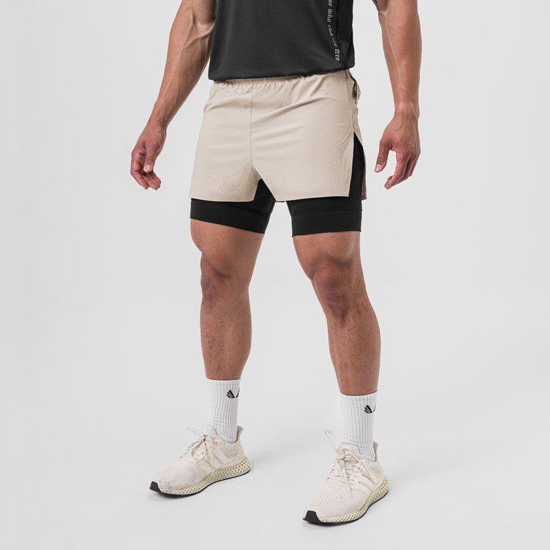 2-in-1 Sport Shorts: Vielseitig & Trendy für Aktive!