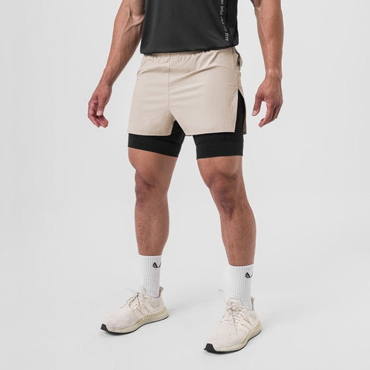 2-in-1 Sport Shorts: Vielseitig & Trendy für Aktive!
