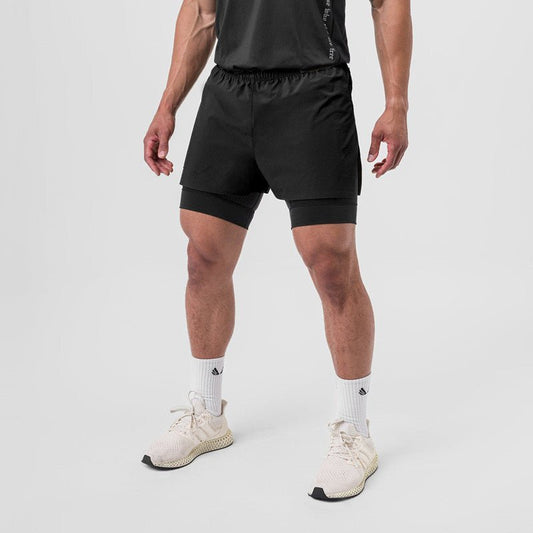 2-in-1 Sport Shorts: Vielseitig & Trendy für Aktive!