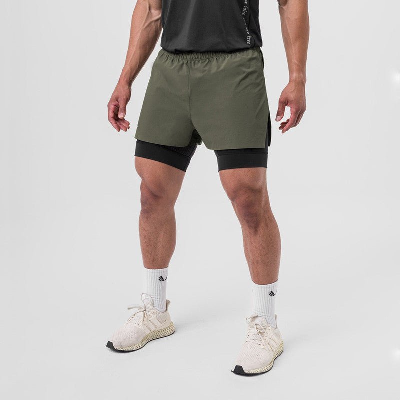 2-in-1 Sport Shorts: Vielseitig & Trendy für Aktive!