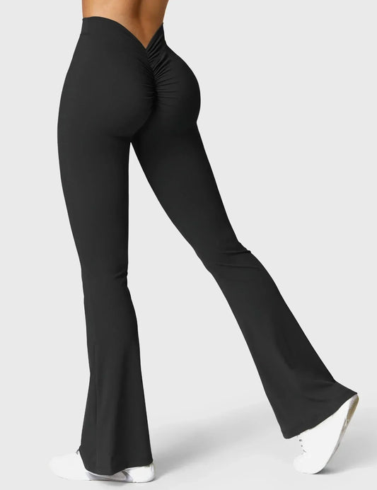 NEUHEIT V-back Flare Leggings
