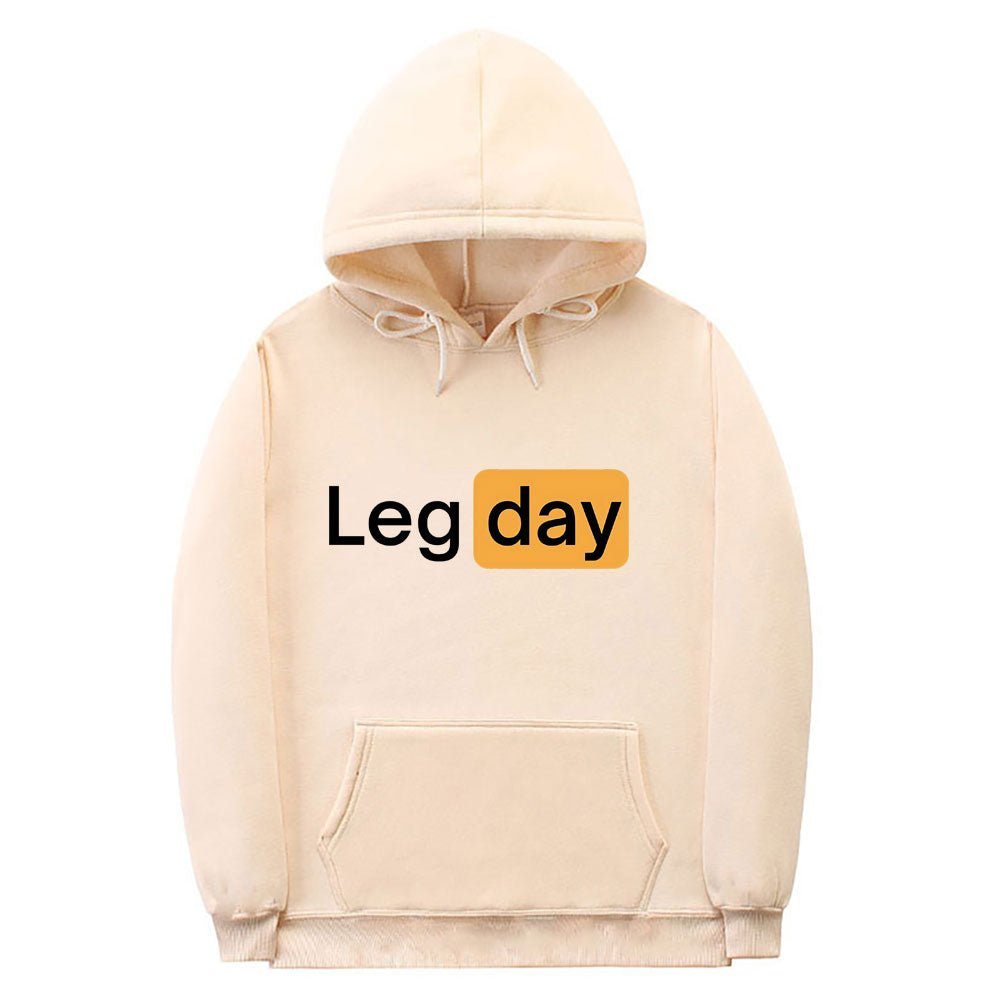 Power Legday Hoodie – Dein Workout-Style für maximale Performance!