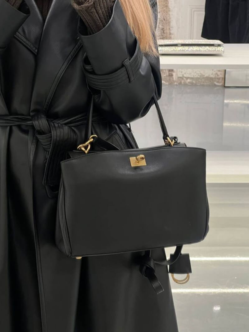 Ramona: Exquisite Lederhandtasche für stilbewusste Eleganz