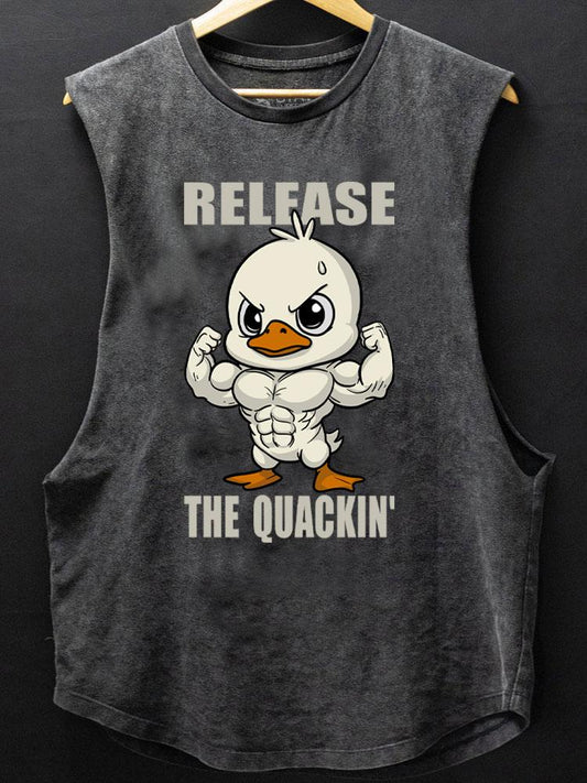 Quackin' Freedom Tank – Dein Style für aktive Momente!