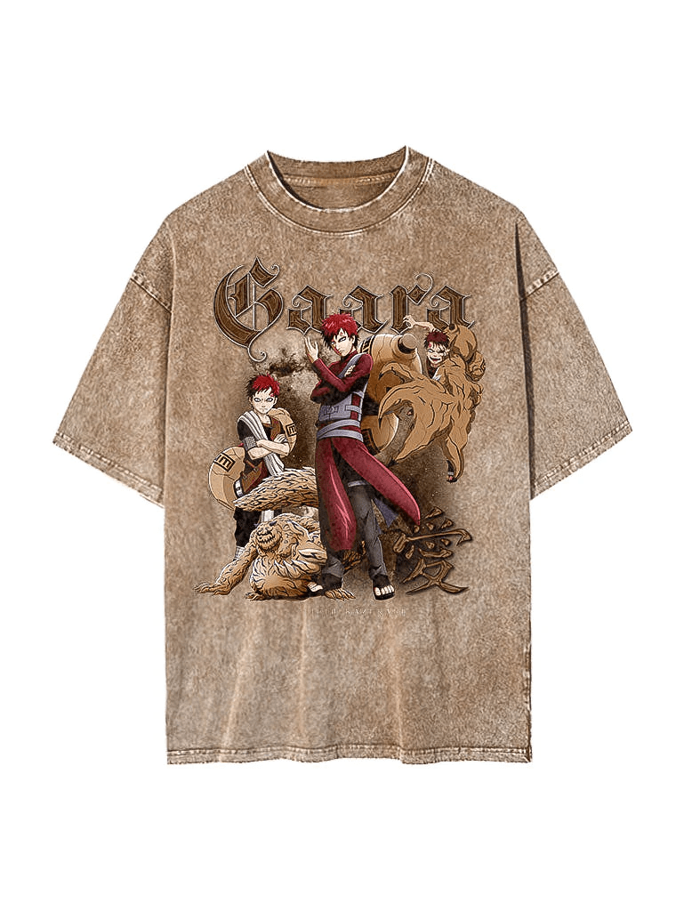 Sand Ninja Vintage Oversize T-Shirt: Urbaner Style für Trendsetter