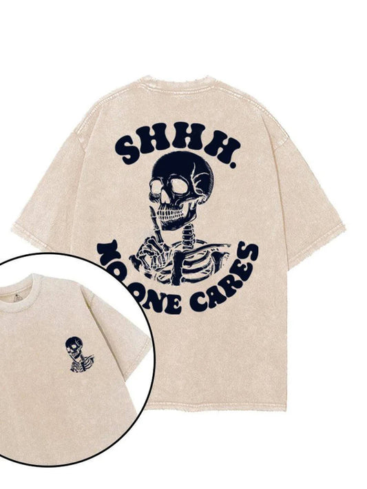 „SHHH. KEINEN INTERESSIERT T-SHIRT“