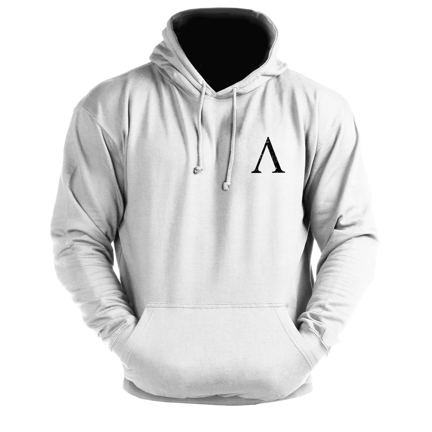 Spartan Forged V Logo - Trendiger Gym Hoodie