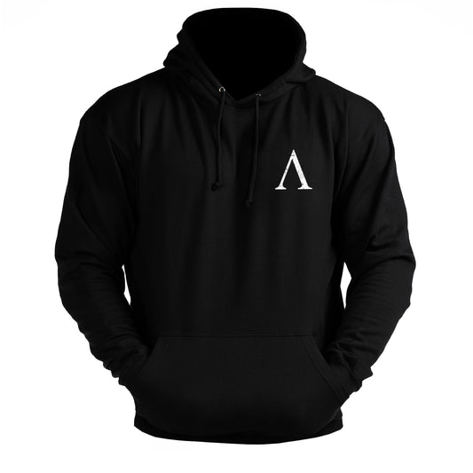 Spartan Forged V Logo - Trendiger Gym Hoodie