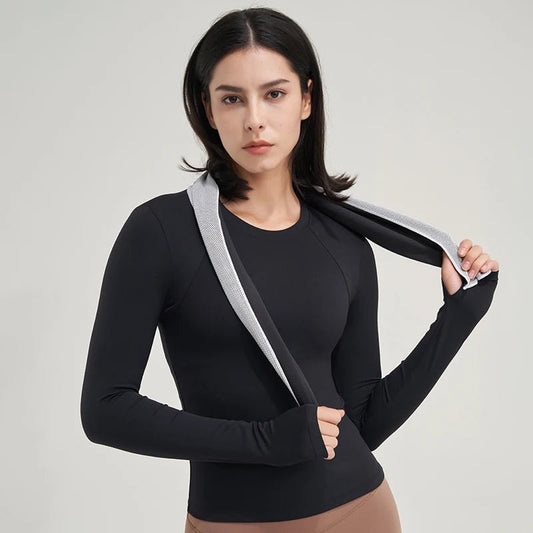 Stylisches Nylon-Sport-Top für Aktive