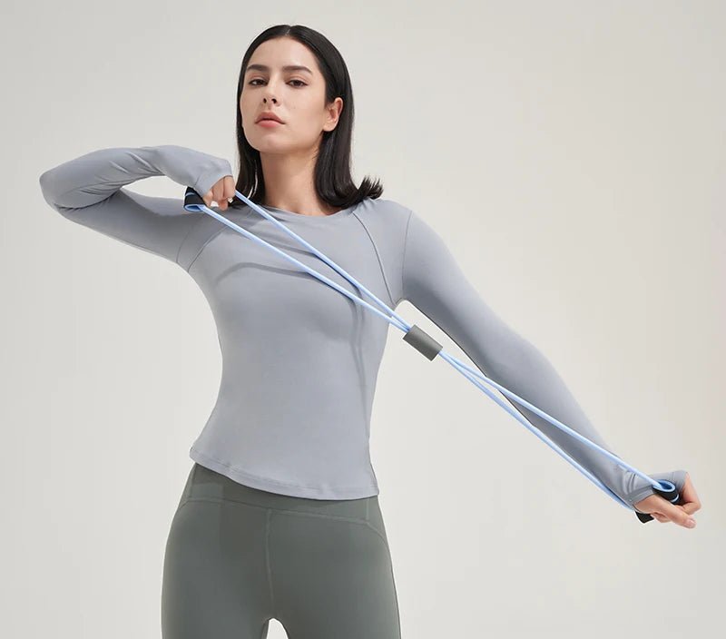Stylisches Nylon-Sport-Top für Aktive