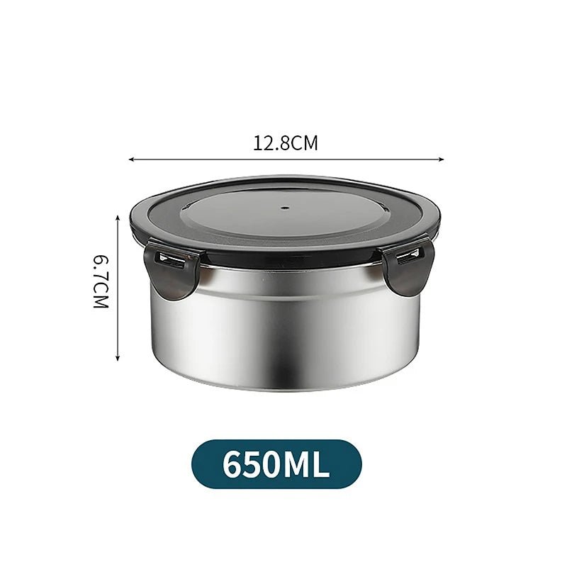 Edelstahl-Lebensmittelbehälter mit innovativem Snap Seal Deckel