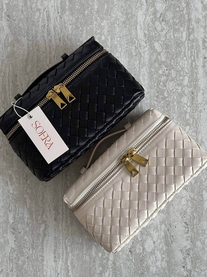 „Tara: Elegante Gewebte Tasche für Stilbewusste“