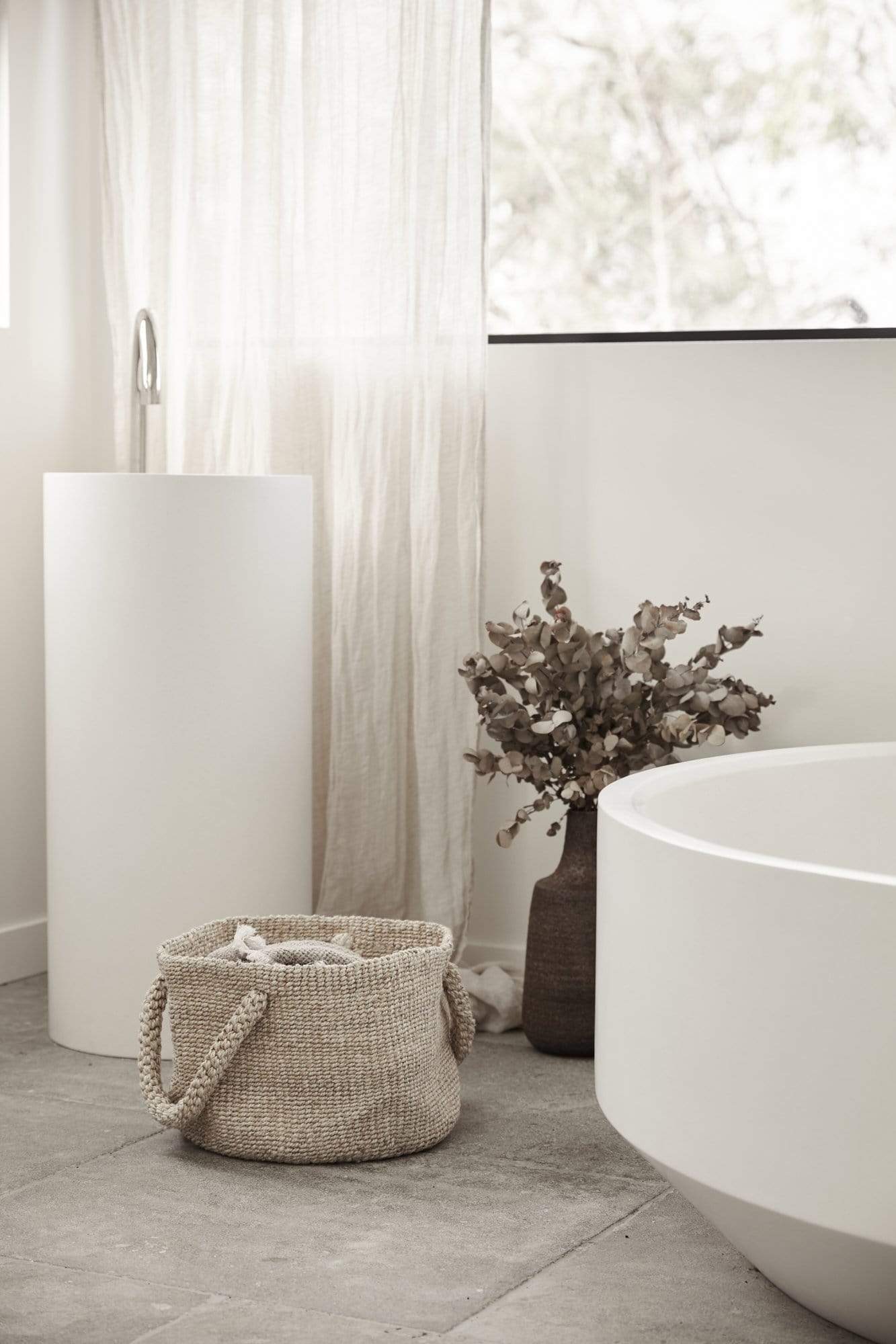 Eleganter Seefahrer-Korb – Klein und stilvoll