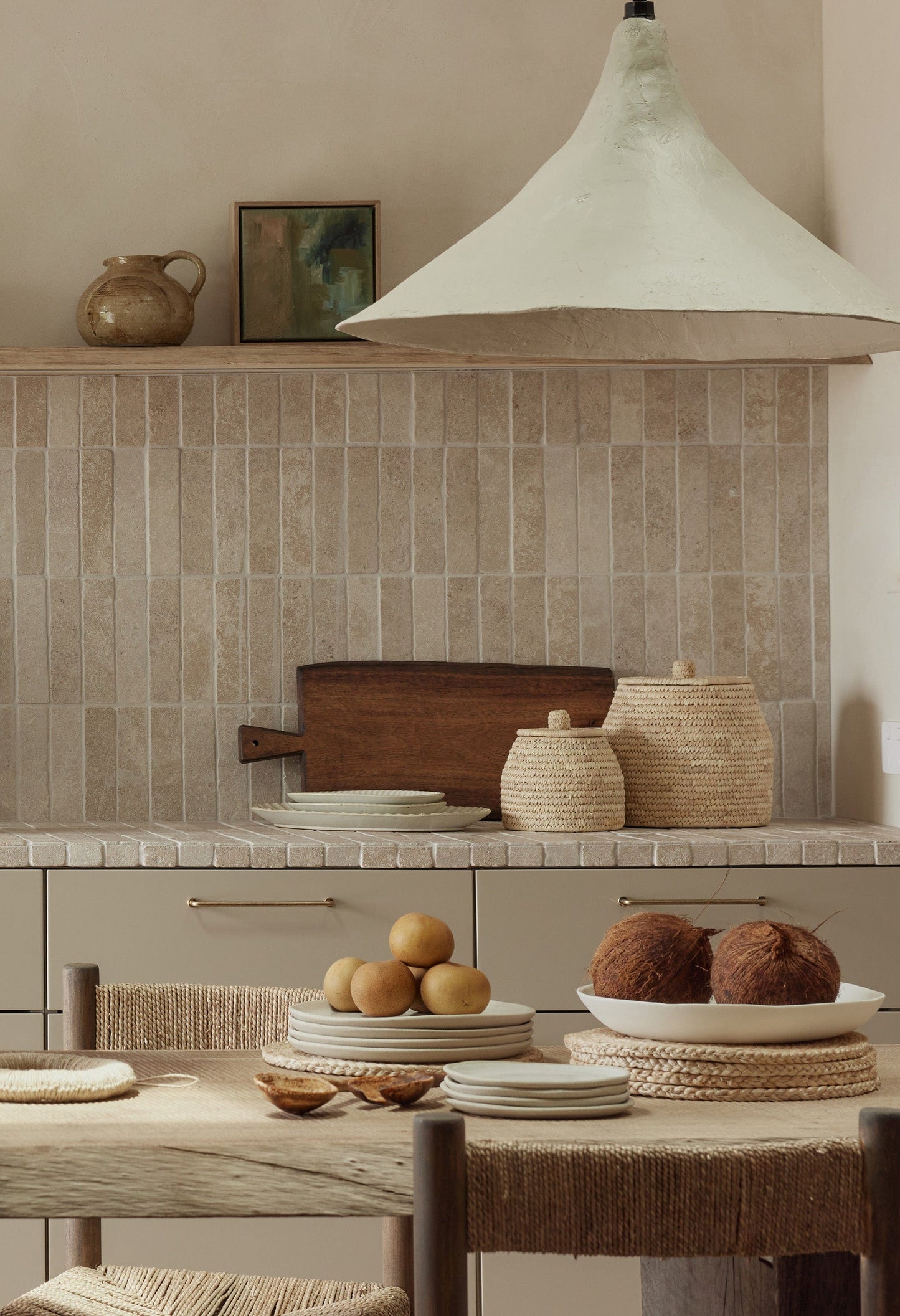 Dhali Korb - Eleganter Raumgestalter in Groß