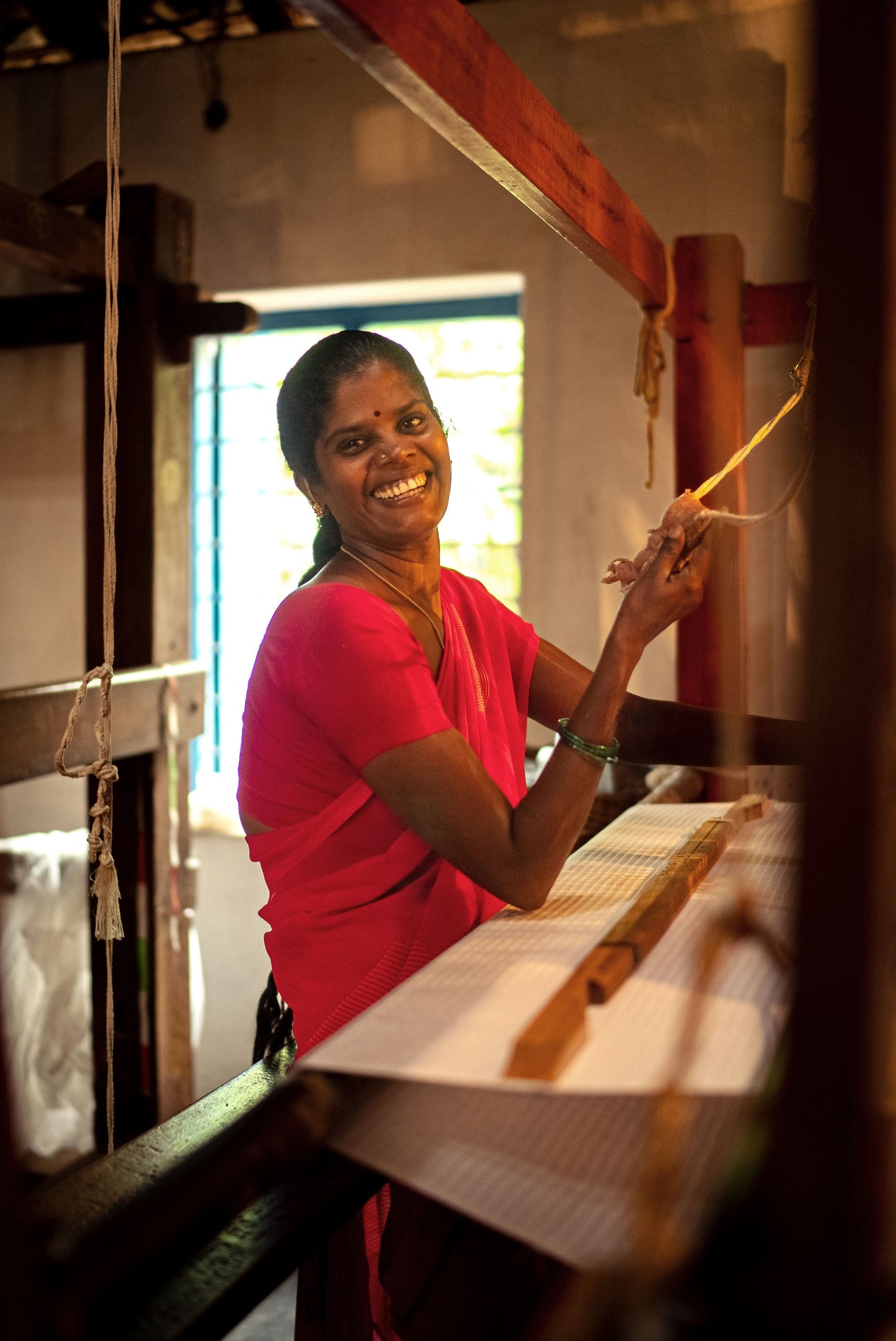 Exklusives Handgewebtes Badetuch in Anthrazit