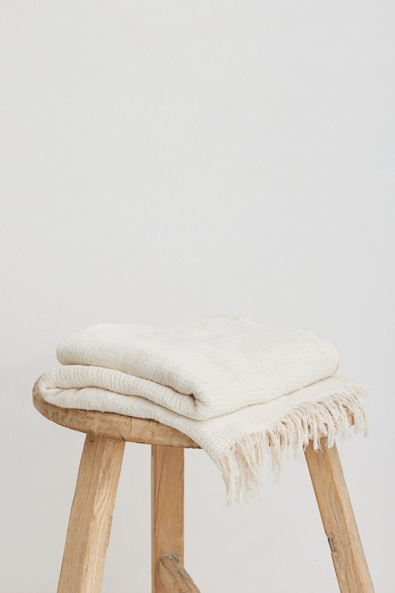 Uma Decke: Edles Alabaster-Leinen mit Baumwollkomfort