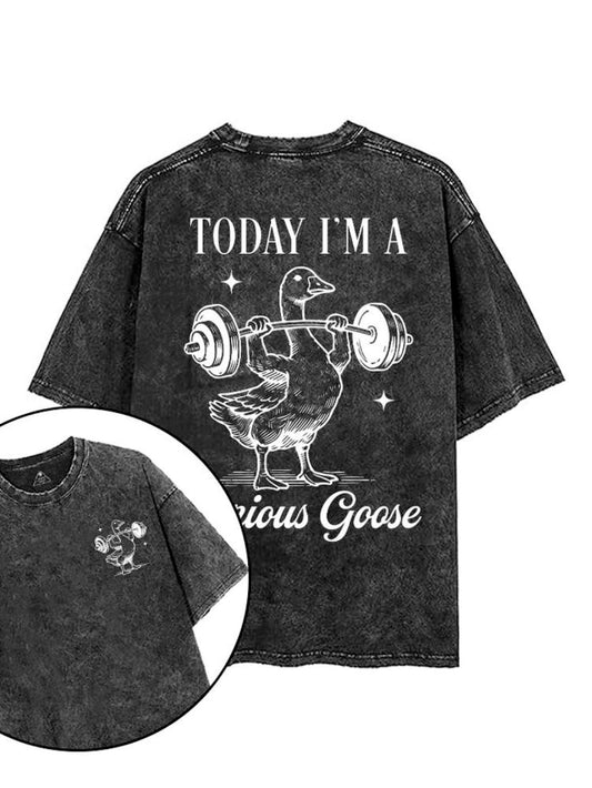 Seriöse Gans: Das T-Shirt für deinen besonderen Tag!