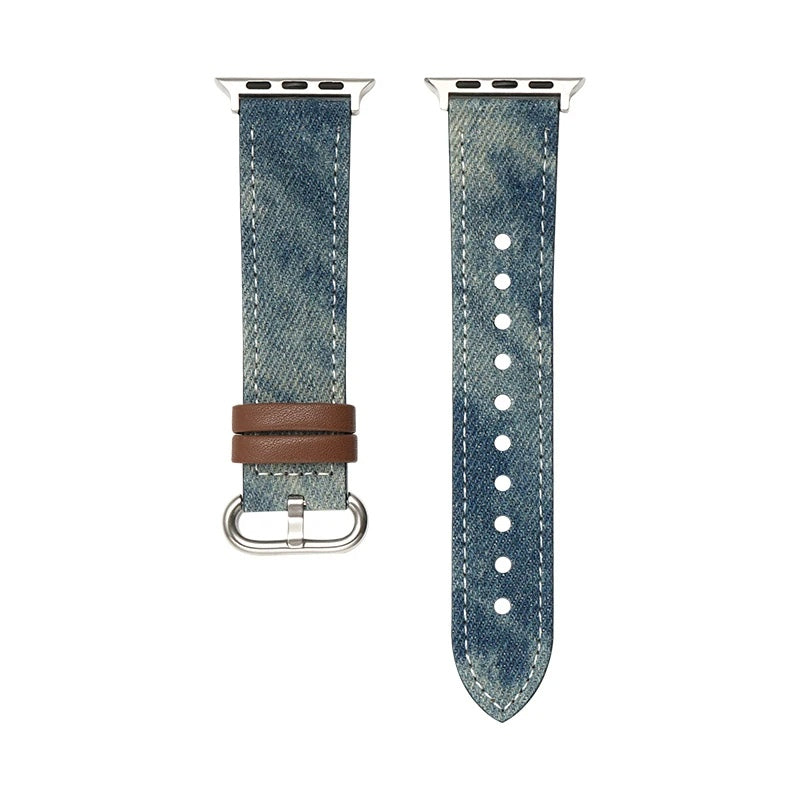 Denim-Edition: Elegantes Apple Watch Armband