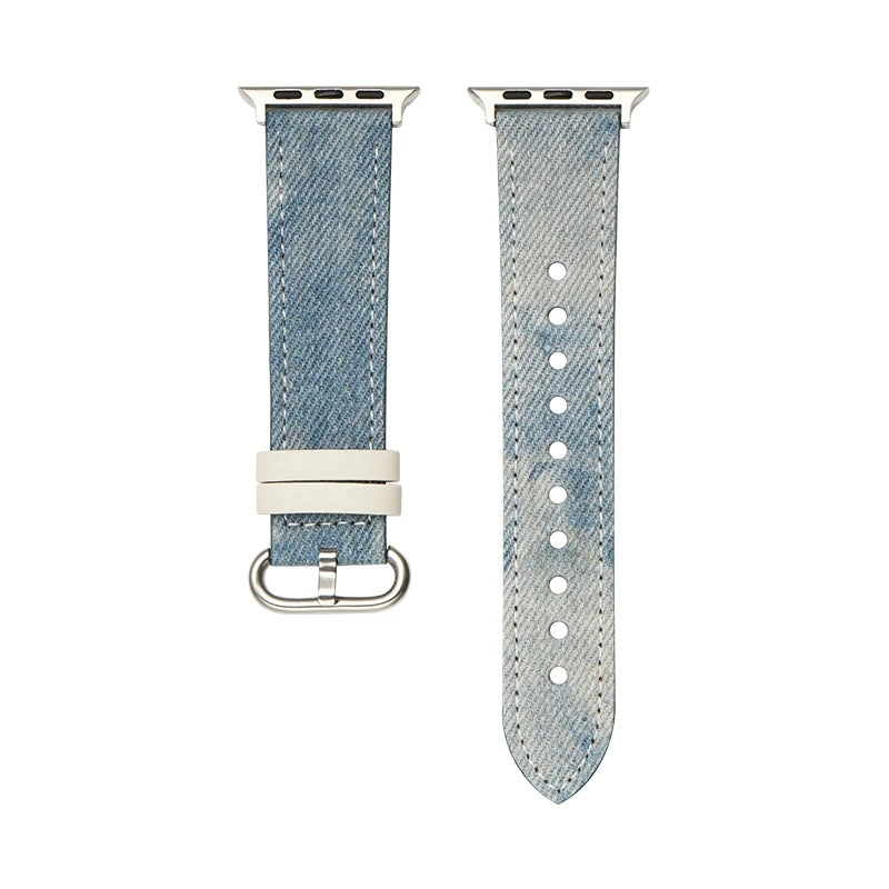 Denim-Edition: Elegantes Apple Watch Armband