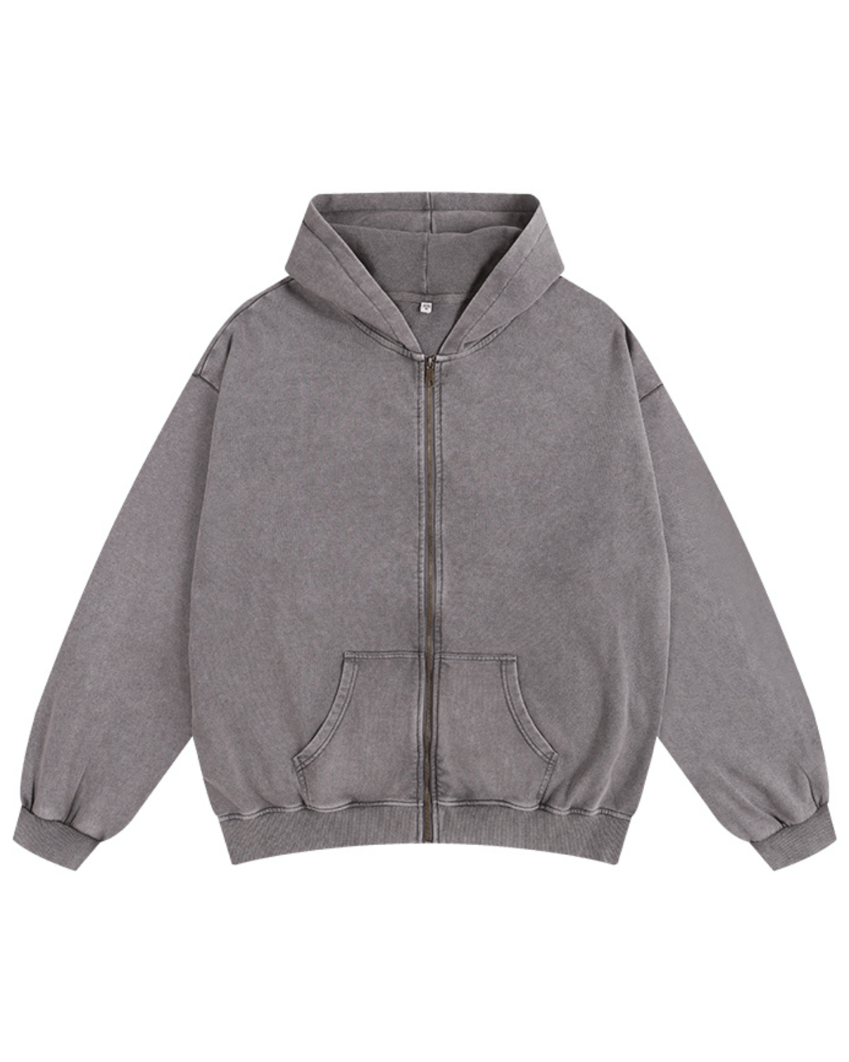 Vintage Washed Zipper Hoodie – Urban Style für jeden Tag