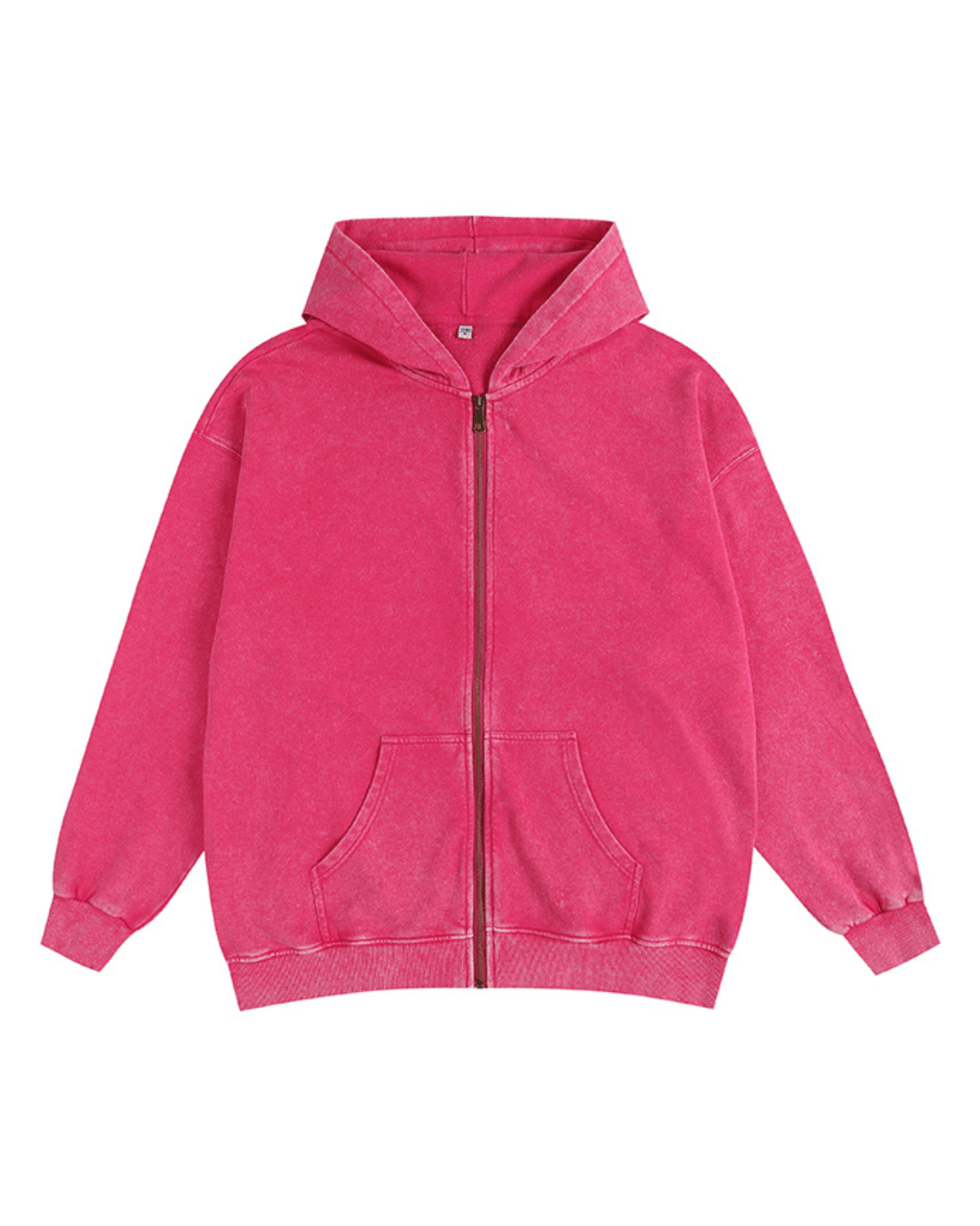 Vintage Washed Zipper Hoodie – Urban Style für jeden Tag