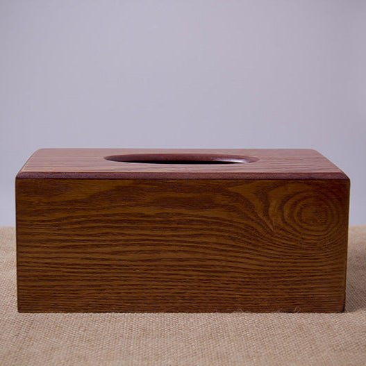 Elegante Holzbox für Taschentücher