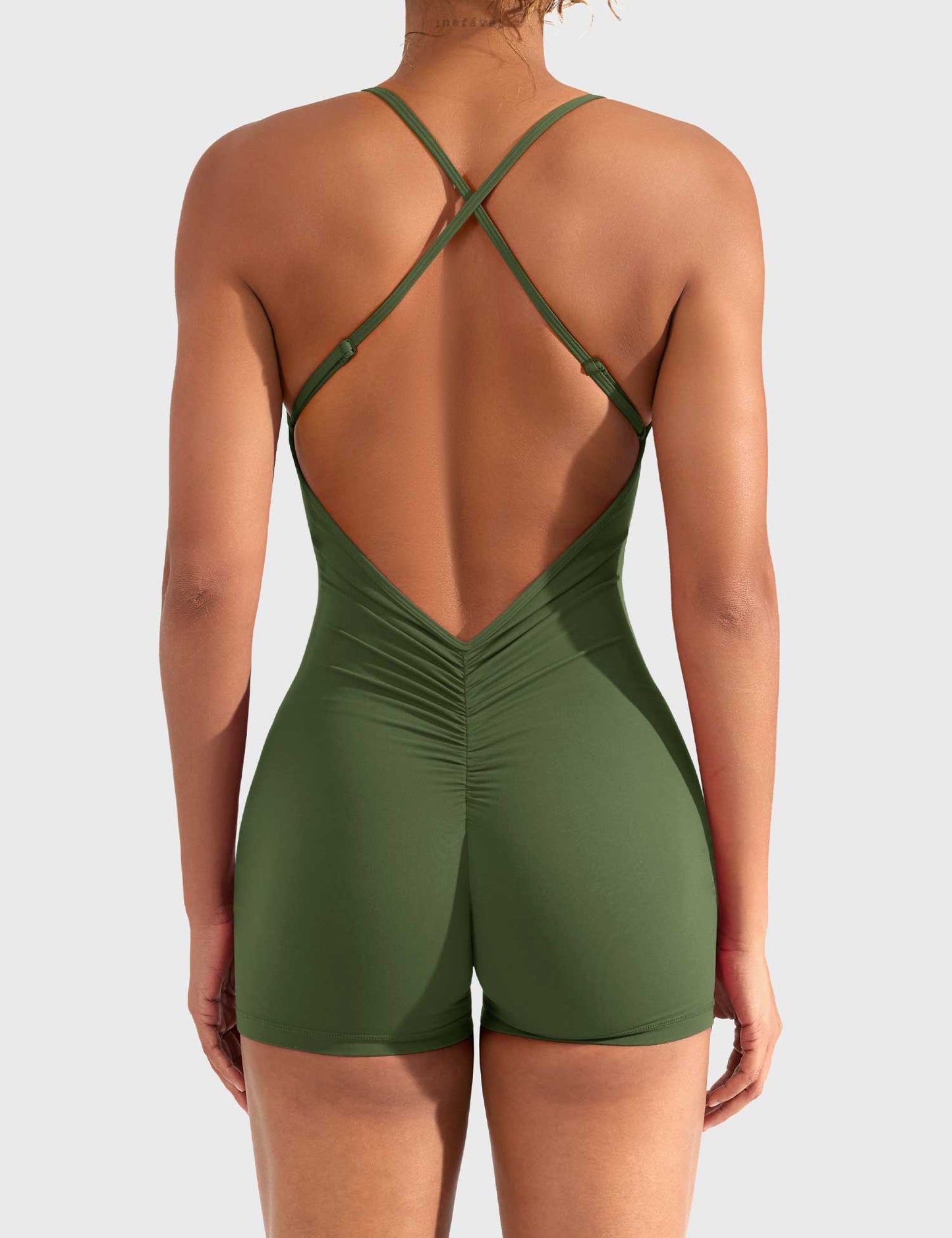 Ironfit Liza Jumpsuit mit V-Rücken