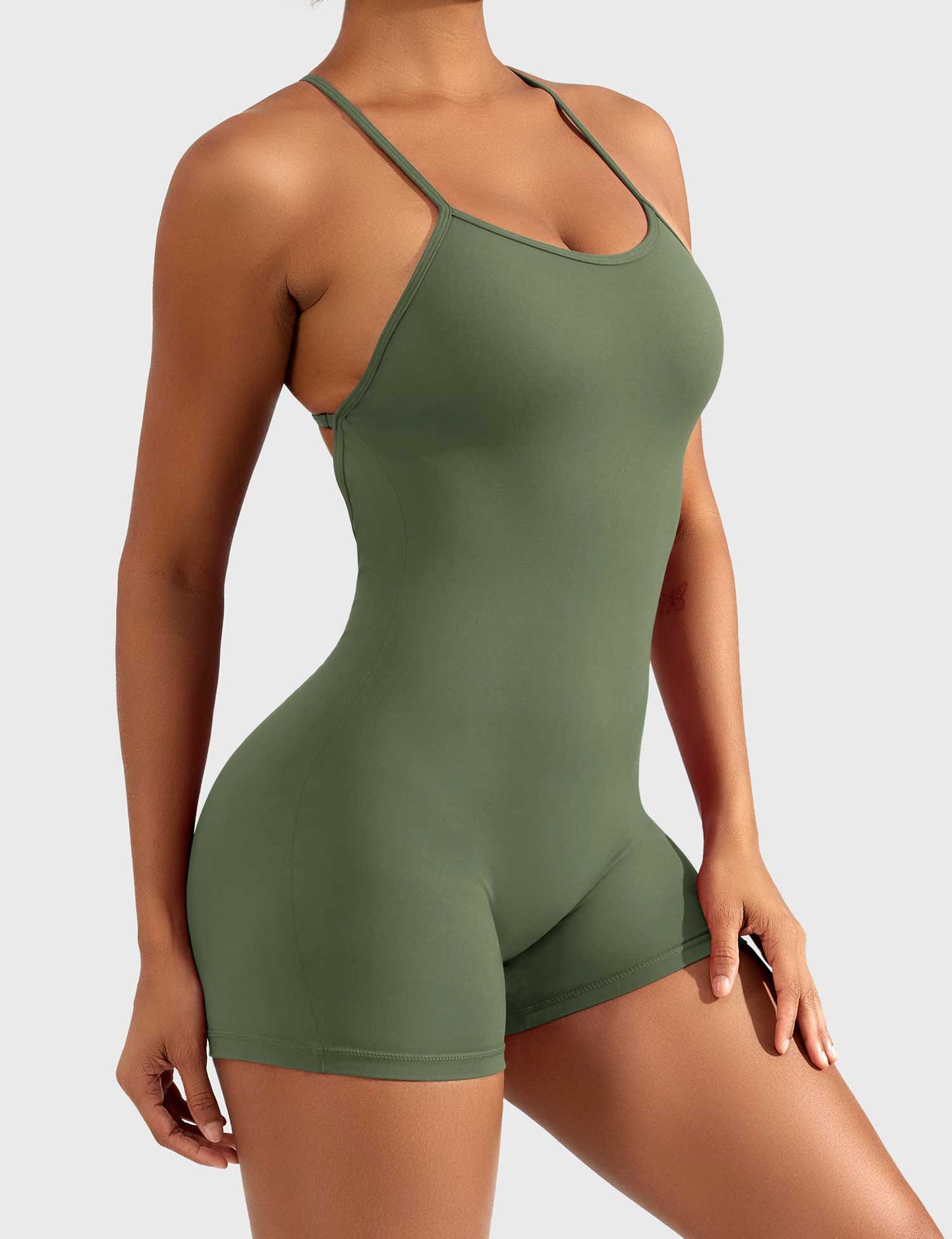 Ironfit Liza Jumpsuit mit V-Rücken