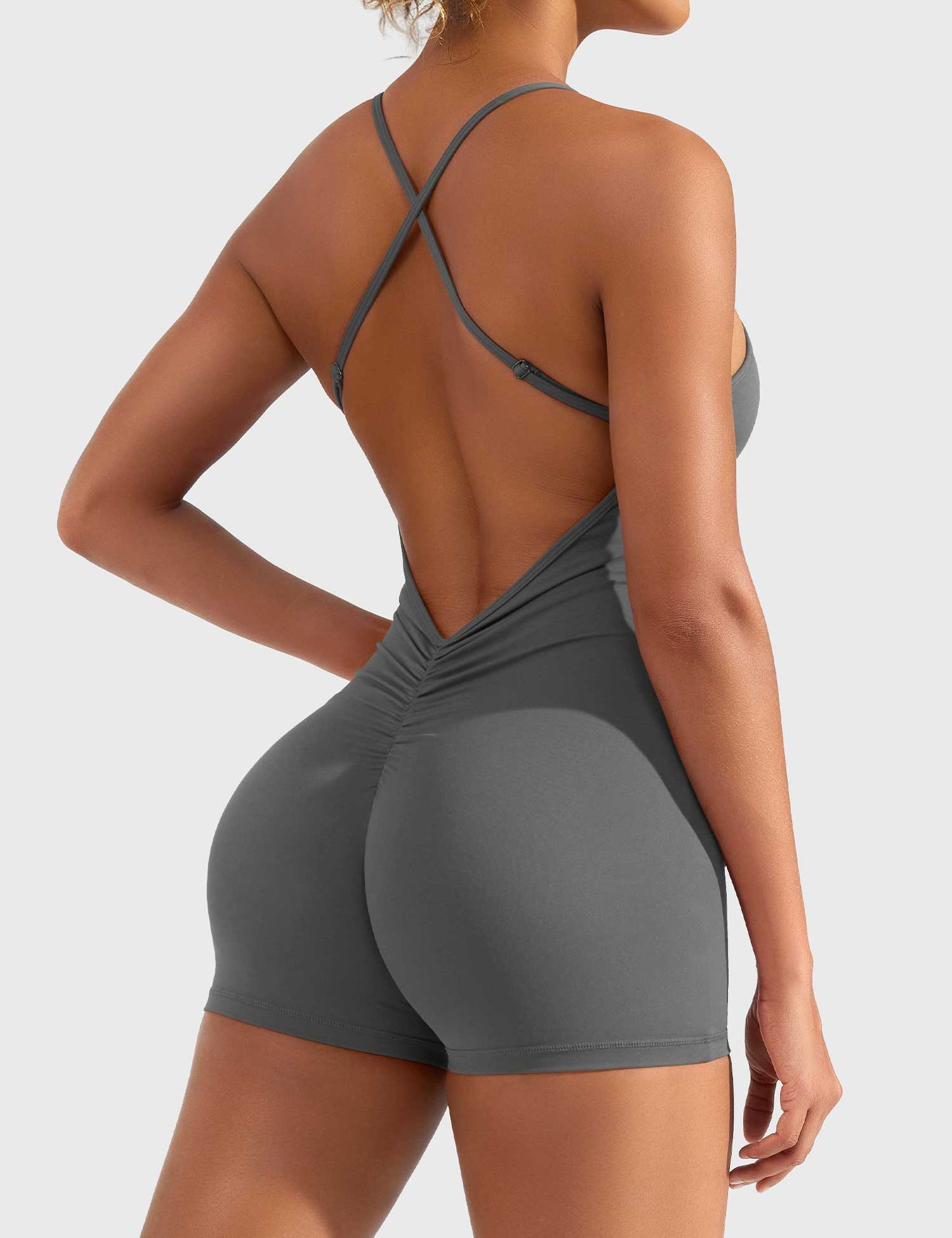 Ironfit Liza Jumpsuit mit V-Rücken
