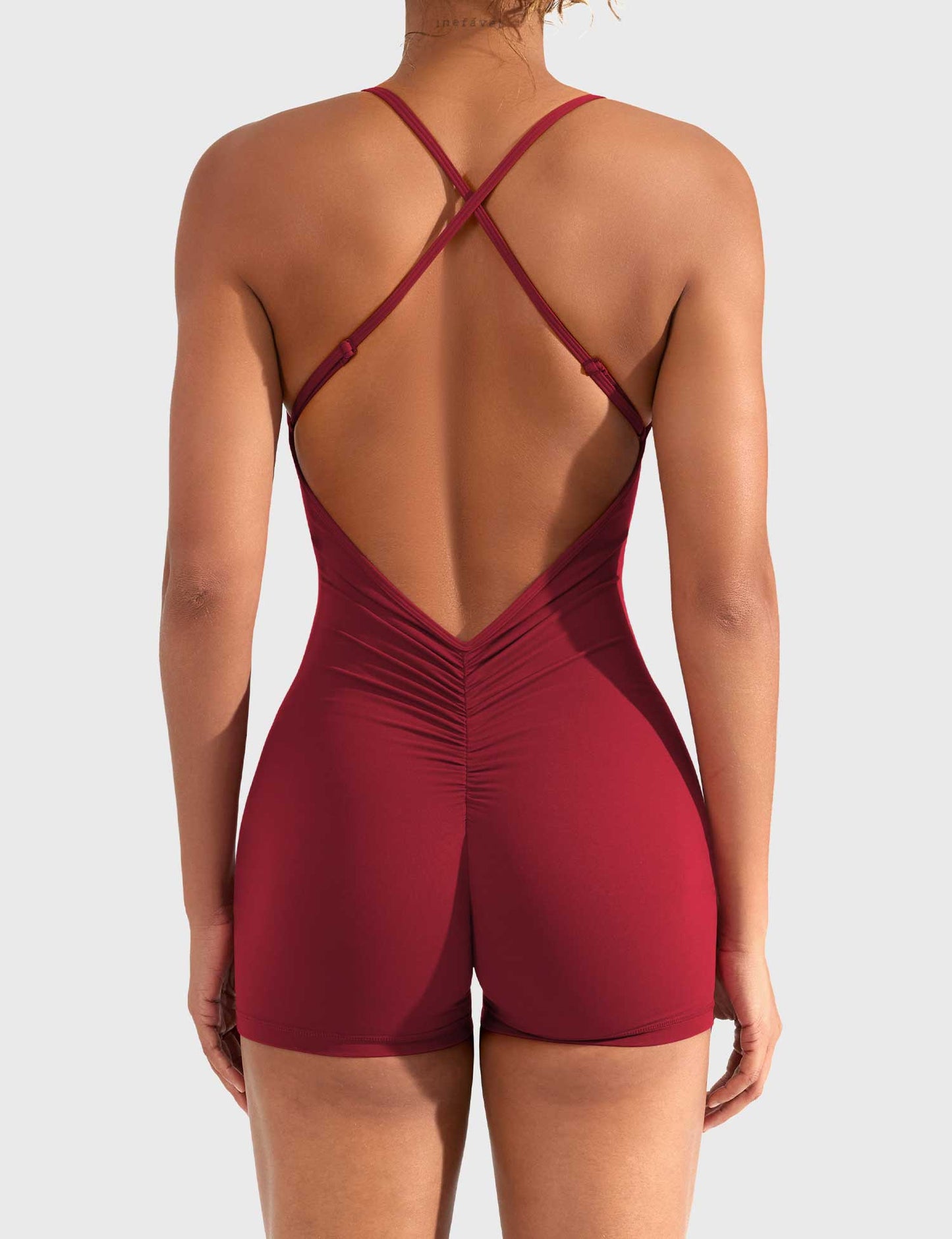 Ironfit Liza Jumpsuit mit V-Rücken