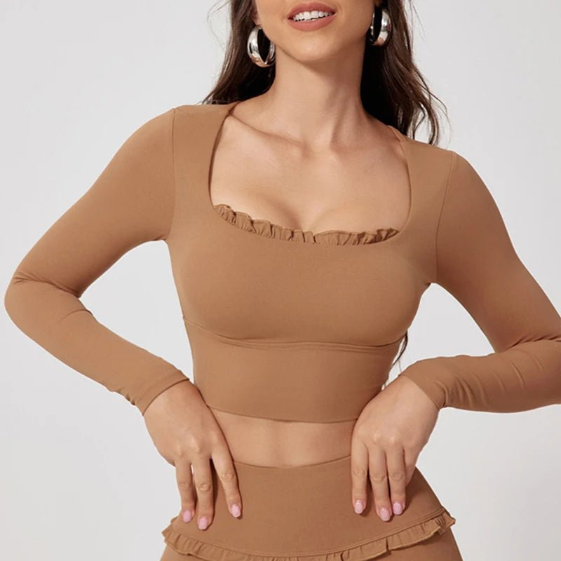 Yoga Fold Flaw top