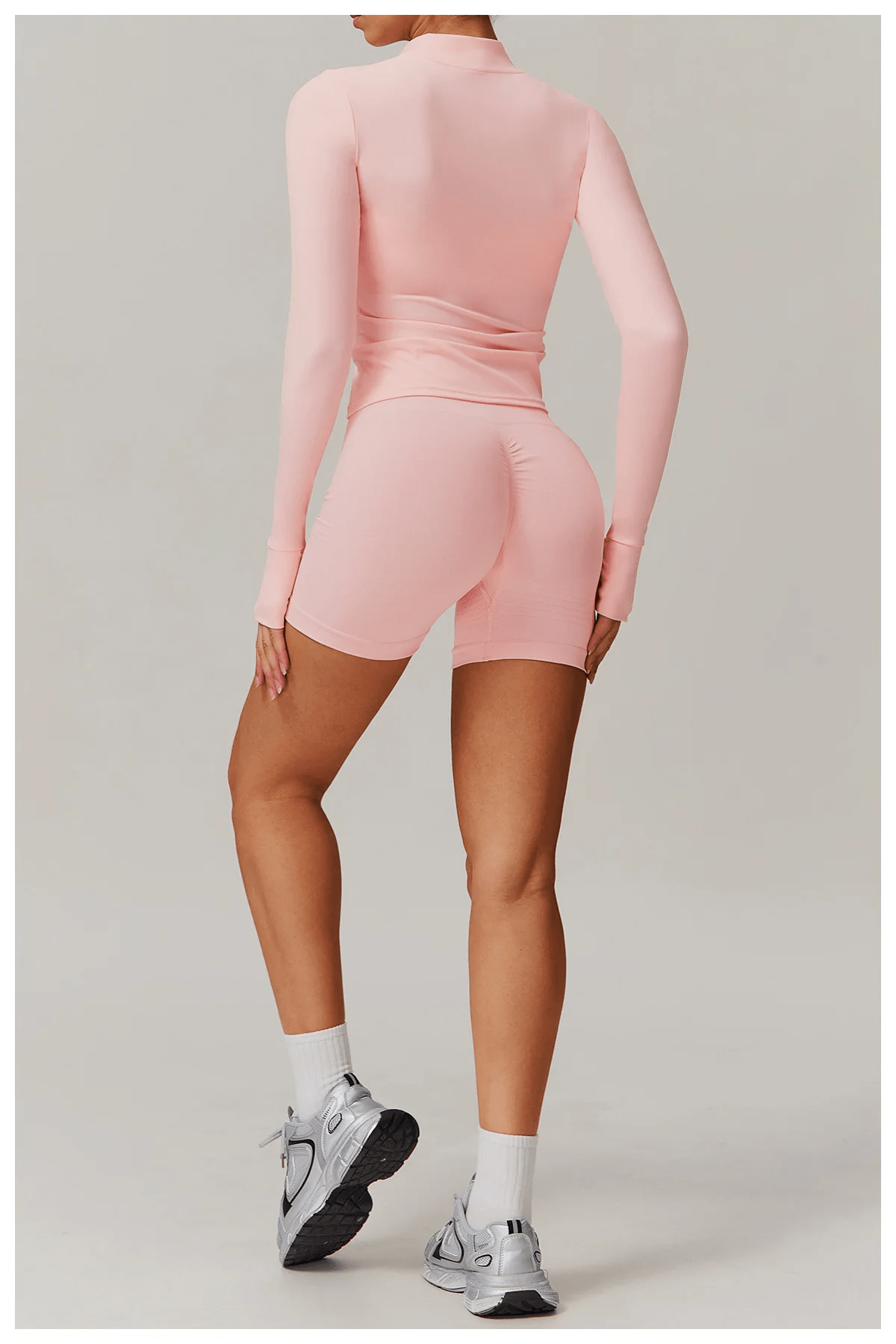 Stylisches Yoga-Shirt mit Reißverschluss – Flexibel & Trendy!