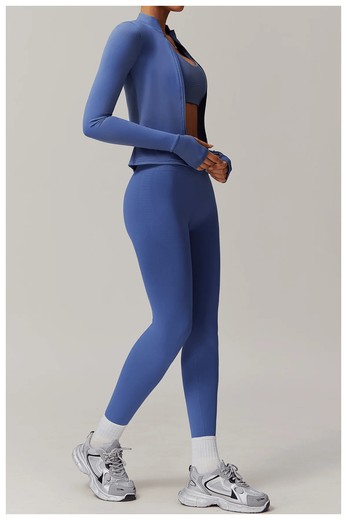 Stylisches Yoga-Shirt mit Reißverschluss – Flexibel & Trendy!